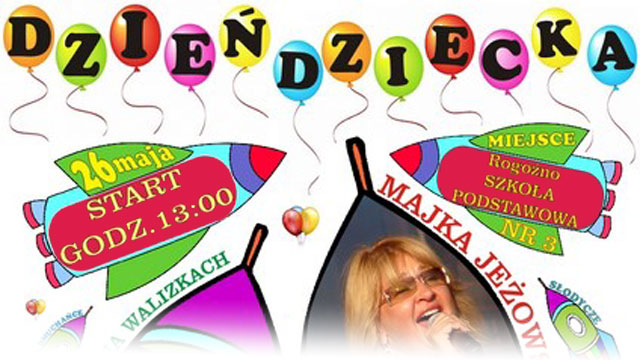 Majka Jeżowska na Dniu Dziecka w Rogoźnie!